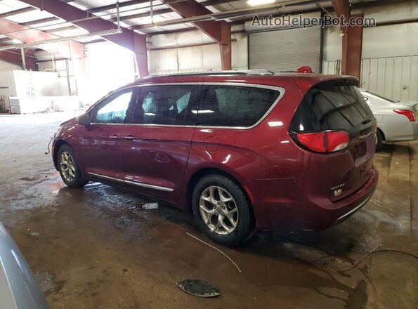 2C4RC1GG8HR517670 2017 CHRYSLER PACIFICA Burgundy Tył lewy