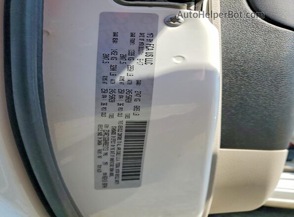 2C4RC1GG8HR821713 2017 CHRYSLER PACIFICA White Vista de la etiqueta del VIN