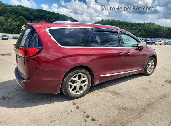 2C4RC1GG8JR170900 2018 CHRYSLER PACIFICA Burgundy Rear right