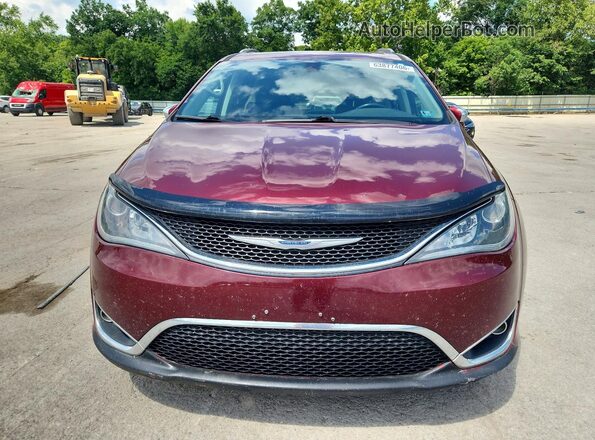 2C4RC1GG8JR170900 2018 CHRYSLER PACIFICA Burgundy Front view