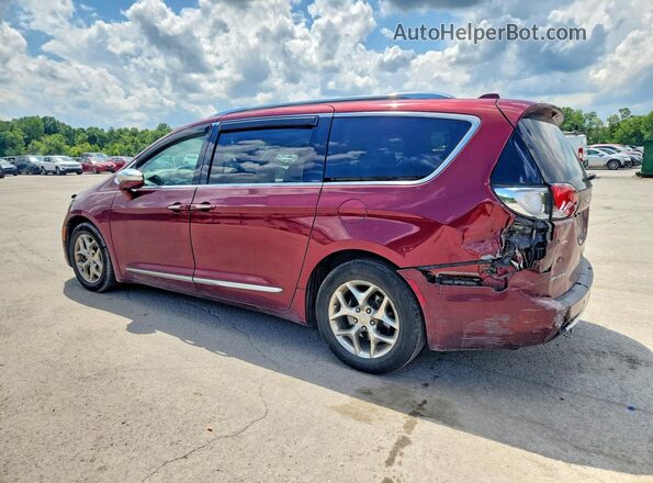 2C4RC1GG8JR170900 2018 CHRYSLER PACIFICA Burgundy Rear left