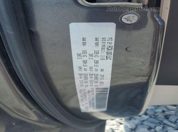 2C4RC1GG8KR589265 2019 CHRYSLER PACIFICA Gray Widok naklejki z numerem VIN