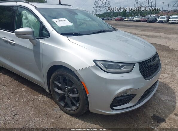 2C4RC1GG8NR166660 2022 CHRYSLER PACIFICA Silver წინა ხედი