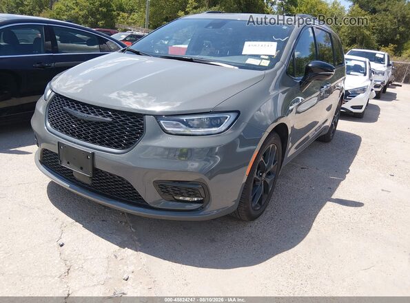 2C4RC1GG8SR522102 2025 CHRYSLER PACIFICA Green Przód lewy