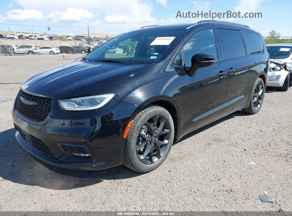 2C4RC1GG8SR537814 2025 CHRYSLER PACIFICA Черный Передняя левая четверть