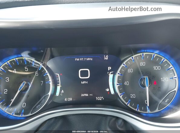 2C4RC1GG8SR537814 2025 CHRYSLER PACIFICA Черный Вид задних сидений