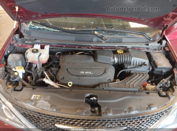 2C4RC1GG9HR785966 2017 CHRYSLER PACIFICA Red უკანა ხედი
