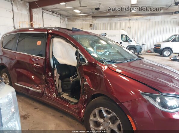 2C4RC1GG9HR785966 2017 CHRYSLER PACIFICA Red წინა ხედი