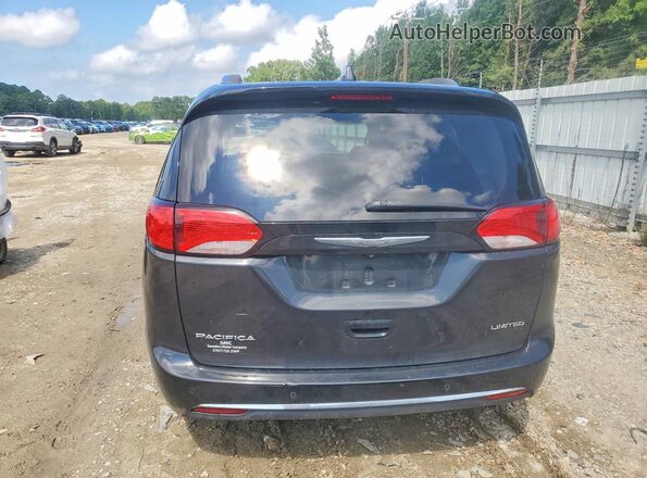 2C4RC1GGXHR544384 2017 CHRYSLER PACIFICA Black Вид ззаду