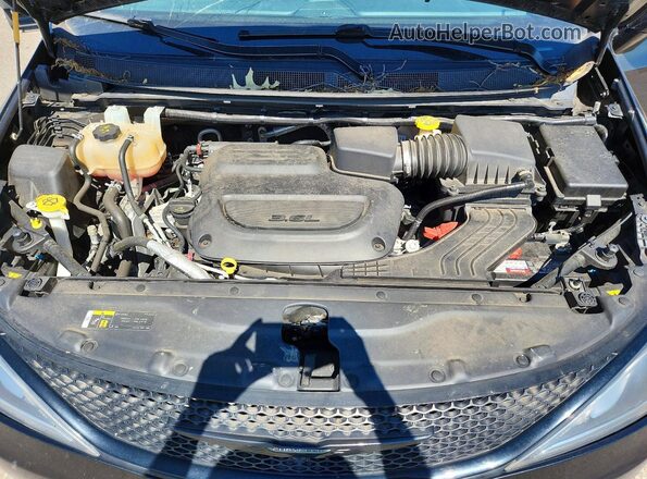2C4RC1GGXKR605403 2019 CHRYSLER PACIFICA Черный Вид подкапотного пространства
