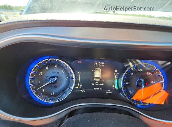 2C4RC1GGXKR605403 2019 CHRYSLER PACIFICA Черный Вид щитка приборов