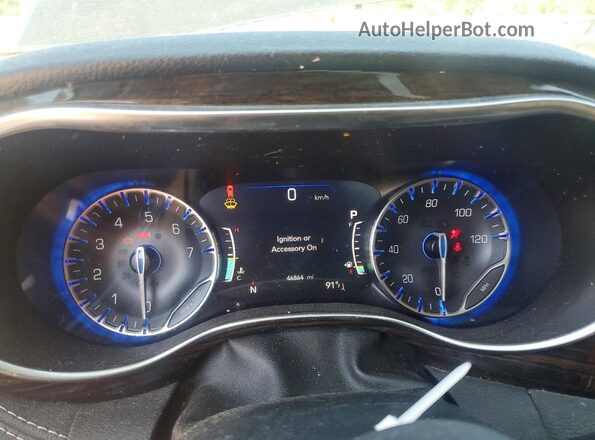 2C4RC1GGXPR515627 2023 CHRYSLER PACIFICA Black Вид щитка приладів