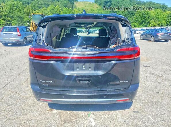2C4RC1GGXPR515627 2023 CHRYSLER PACIFICA Black Вид ззаду