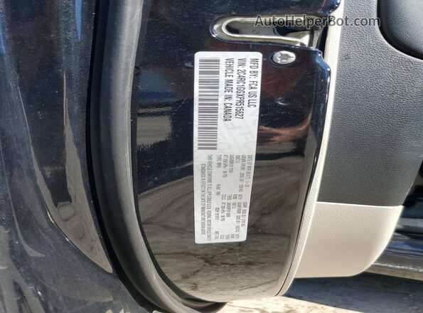 2C4RC1GGXPR515627 2023 CHRYSLER PACIFICA Black Вид наклейки з VIN-кодом