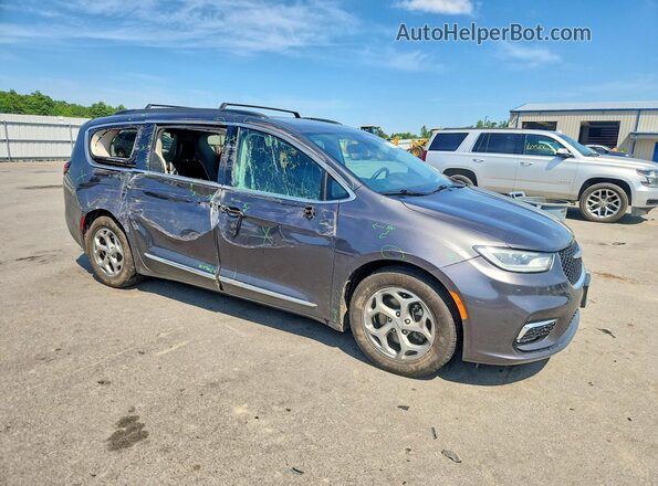 2C4RC1GGXPR536459 2023 CHRYSLER PACIFICA Угольный Передняя правая четверть