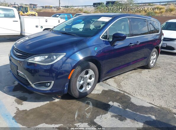 2C4RC1H75HR765096 2017 CHRYSLER PACIFICA Blue Առջևի ձախ երեք քառորդ տեսարան