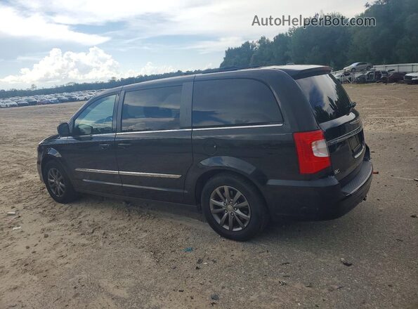 2C4RC1HG0GR150471 2016 CHRYSLER TOWN Black Rear left