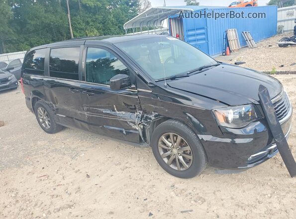 2C4RC1HG0GR150471 2016 CHRYSLER TOWN Black Front right