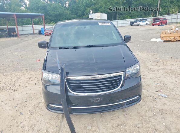 2C4RC1HG0GR150471 2016 CHRYSLER TOWN Black Front view