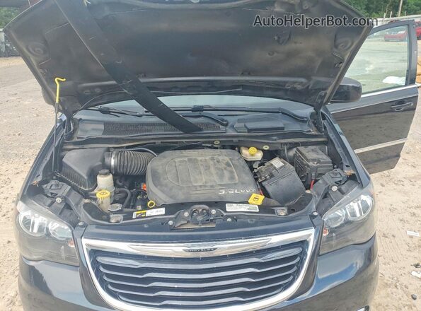 2C4RC1HG0GR150471 2016 CHRYSLER TOWN Black Engine compartment view