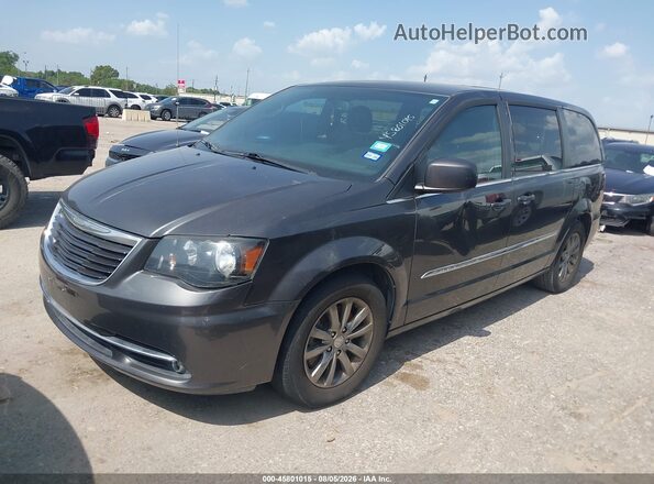 2C4RC1HGXGR215424 2016 CHRYSLER TOWN & COUNTRY Gray Front left