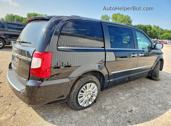 2C4RC1JG4GR304139 2016 CHRYSLER TOWN Black Rear right