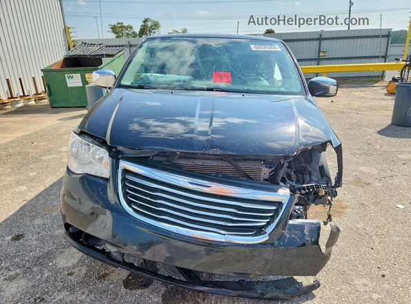 2C4RC1JG4GR304139 2016 CHRYSLER TOWN Black Front view