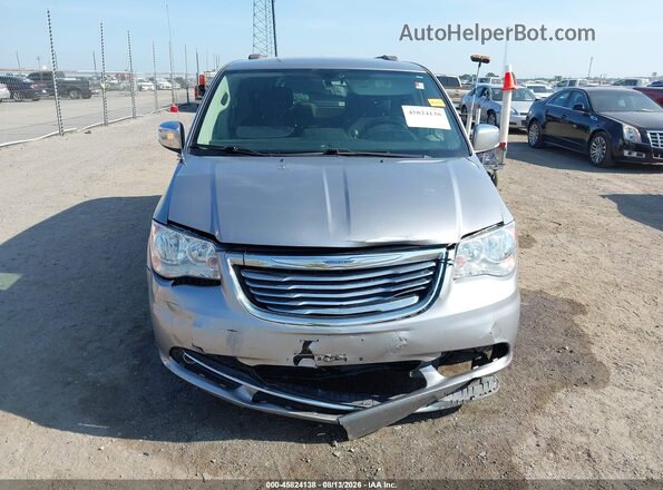 2C4RC1JG6GR136066 2016 CHRYSLER TOWN & COUNTRY Silver Widok zestawu wskaźników