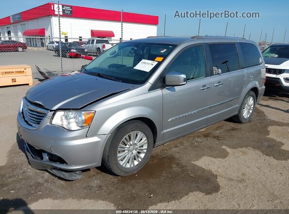 2C4RC1JG6GR136066 2016 CHRYSLER TOWN & COUNTRY Silver Przód lewy