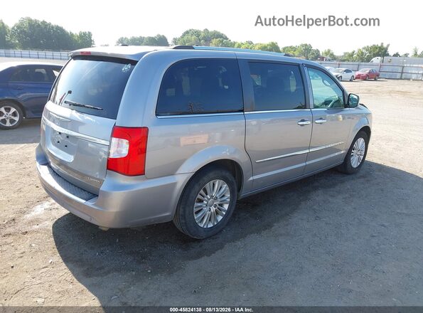 2C4RC1JG6GR136066 2016 CHRYSLER TOWN & COUNTRY Silver Tył prawy