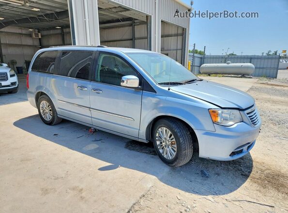 2C4RC1JG9GR232256 2016 CHRYSLER TOWN Blue Առջևի աջ