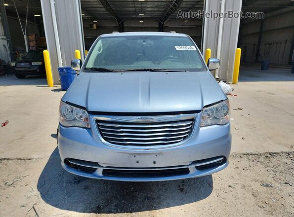 2C4RC1JG9GR232256 2016 CHRYSLER TOWN Blue Դիմացի տեսք