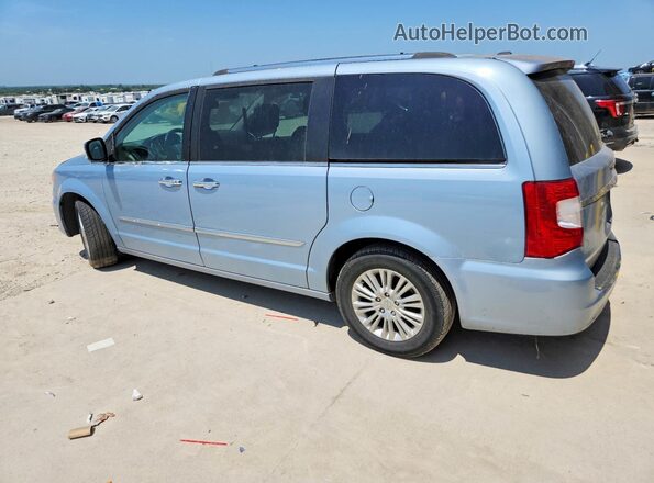 2C4RC1JG9GR232256 2016 CHRYSLER TOWN Blue Հետևի ձախ