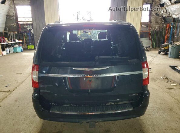 2C4RC1JG9GR261983 2016 CHRYSLER TOWN Черный Вид сзади