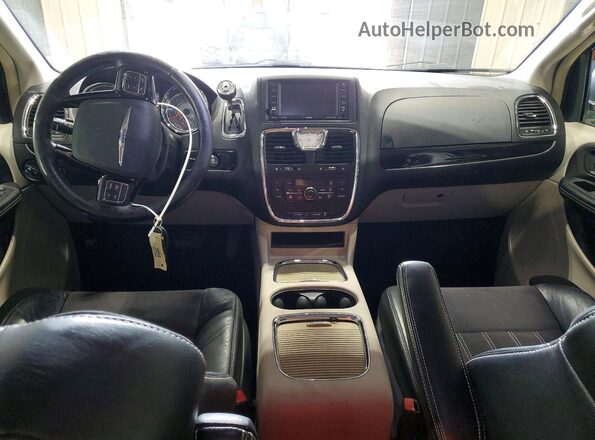 2C4RC1JG9GR261983 2016 CHRYSLER TOWN Черный Вид панели приборов