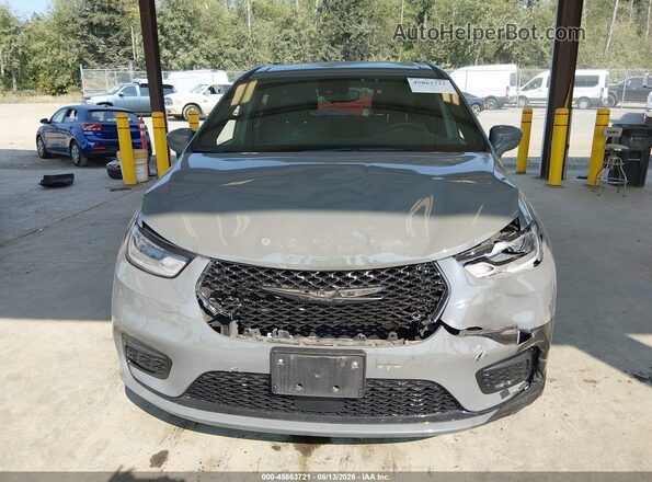 2C4RC1L70NR119449 2022 CHRYSLER PACIFICA Blue ხელსაწყოთა პანელის ხედი