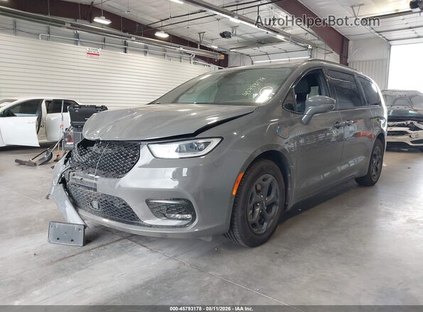 2C4RC1L72MR536344 2021 CHRYSLER PACIFICA Gray Передня ліва чверть