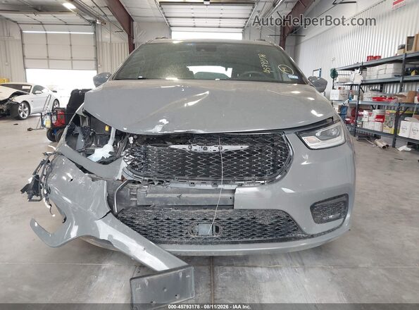 2C4RC1L72MR536344 2021 CHRYSLER PACIFICA Gray Вид задньої частини салону