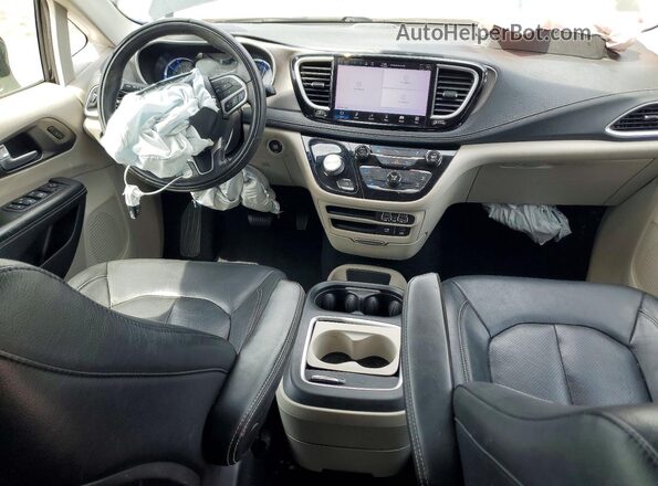 2C4RC1L74NR105733 2022 CHRYSLER PACIFICA Black Вид панелі приладів