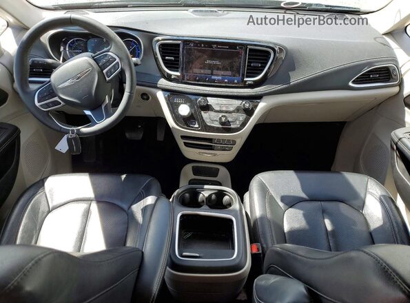 2C4RC1L74NR156181 2022 CHRYSLER PACIFICA Черный Вид панели приборов