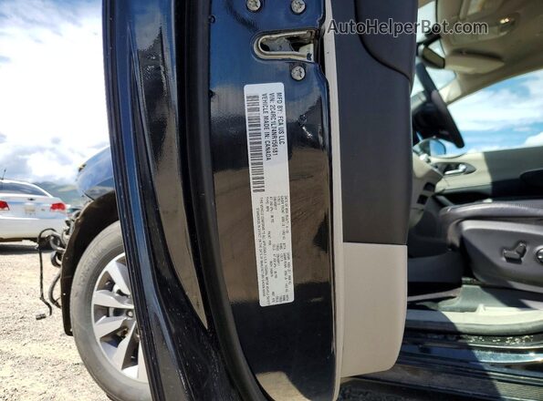 2C4RC1L74NR156181 2022 CHRYSLER PACIFICA Черный Вид наклейки с VIN-кодом