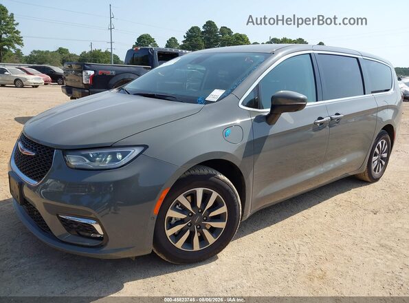 2C4RC1L77PR572812 2023 CHRYSLER PACIFICA Gray Vista tres cuartos delantera izquierda