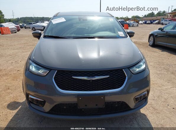 2C4RC1L77PR572812 2023 CHRYSLER PACIFICA Gray Vista del cuadro de instrumentos
