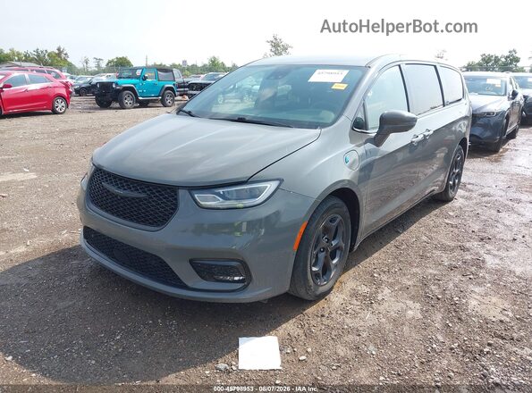 2C4RC1L78NR127296 2022 CHRYSLER PACIFICA Gray Vista tres cuartos delantera izquierda