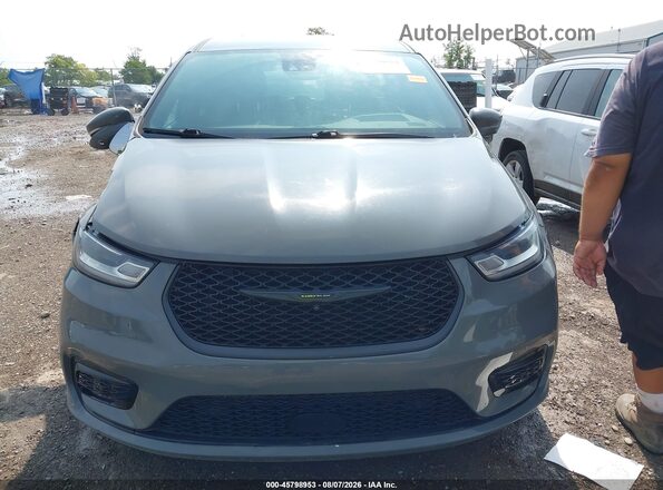 2C4RC1L78NR127296 2022 CHRYSLER PACIFICA Gray Vista del cuadro de instrumentos