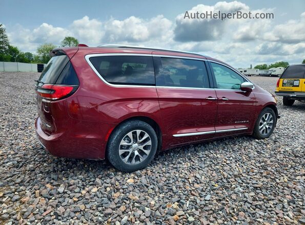 2C4RC1N72MR548426 2021 CHRYSLER PACIFICA Red Tył prawy