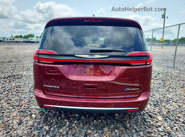 2C4RC1N72MR548426 2021 CHRYSLER PACIFICA Red Widok z tyłu