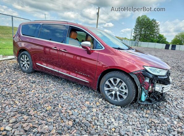 2C4RC1N72MR548426 2021 CHRYSLER PACIFICA Red Przód prawy