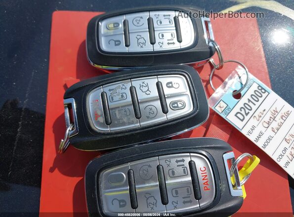 2C4RC1N75LR230279 2020 CHRYSLER PACIFICA Black წინა პანელის ხედი