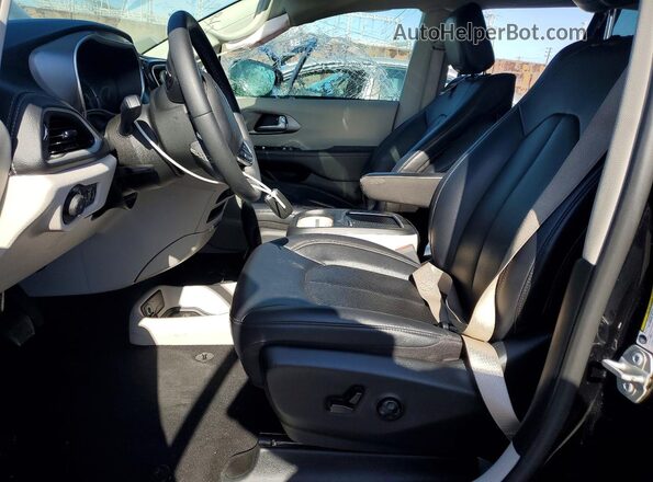 2C4RC1S74RR150033 2024 CHRYSLER PACIFICA Black Widok wnętrza z przodu
